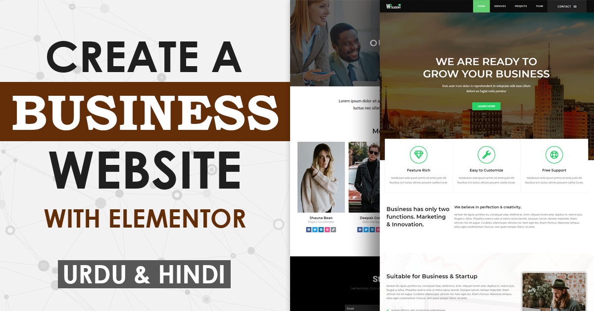 Create Business Website - Elementor Pro Tutorial in Urdu - CPT & ACF