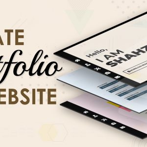 Single Page Portfolio Website